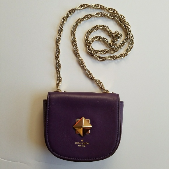 Kate Spade Purple Crossbody Bag 75.00 - Picture 2 of 3